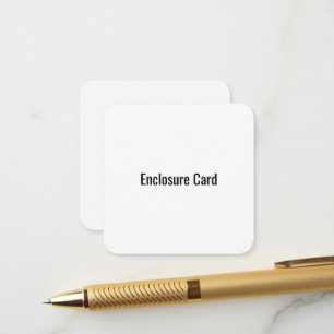Create Your Own 2.5" x 2.5" Rounded Enclosure Card