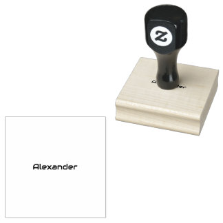 Create Your Own 2.5" x 2.5" Rubber Stamp