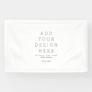 Create Your Own 2.5' x 4' Banner