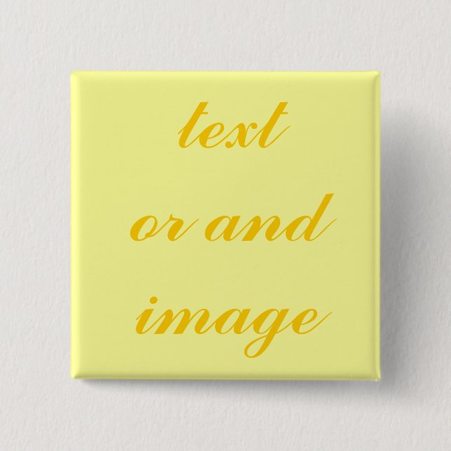 Create Your Own 2 Inch Square Button (Front)