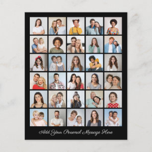 Create Your Own 30 Photo Collage Flyer