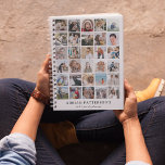 Create your own 30 x Photo collage Yearly Planner<br><div class="desc">Custom 30 photo collage yearly planner. This 30 picture grid organizer is the perfect gift for someone to keep their life in order! Simply customize using the template provided and upload thirty of your favourite photos. The white background can be changed to any colour using the 'edit further' tool.</div>
