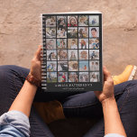 Create your own 30 x Photo collage Yearly Planner<br><div class="desc">Custom 30 photo collage yearly planner. This 30 picture grid organizer is the perfect gift for someone to keep their life in order! Simply customize using the template provided and upload thirty of your favourite photos.</div>