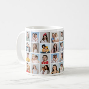 Create Your Own 32 Photo Collage Coffee Mug