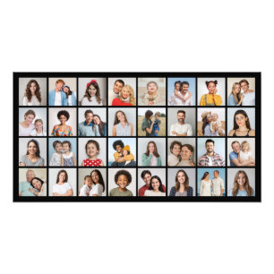 Create Your Own 32 Photo Collage Photo Enlargement