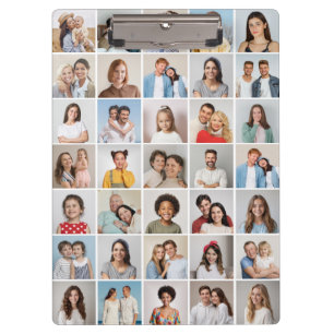 Create Your Own 35 Photo Collage Clipboard