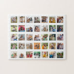 Create Your Own 35 Photo Collage Jigsaw Puzzle<br><div class="desc">Craft a personalized masterpiece with our "Create Your Own 35 Photos Collage." This unique and customizable gift idea allows you to curate a collage of cherished memories, transforming them into a heartfelt and visually stunning composition. Whether it's for birthdays, anniversaries, or any special occasion, this collage captures the essence of...</div>