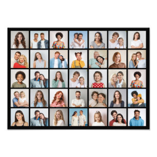 Create Your Own 35 Photo Collage Photo Enlargement