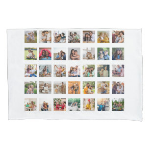 Create Your Own 35 Photo Collage Pillowcase