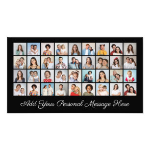 Create Your Own 36 Photo Collage Photo Enlargement Print