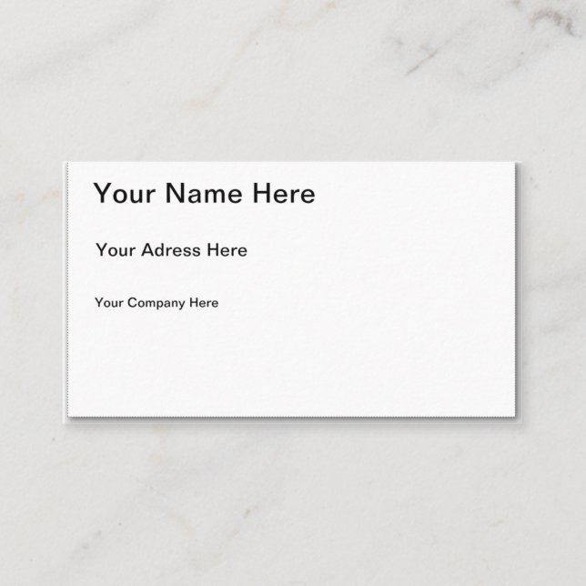 Canadian Standard, 3.5" x 2.0" Business Card (Front)