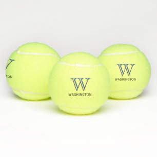 Create Your Own 3 Layered Monogram with First Name Tennis Balls