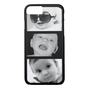 Create-Your-Own 3 Photo Collage iPhone 7 Case