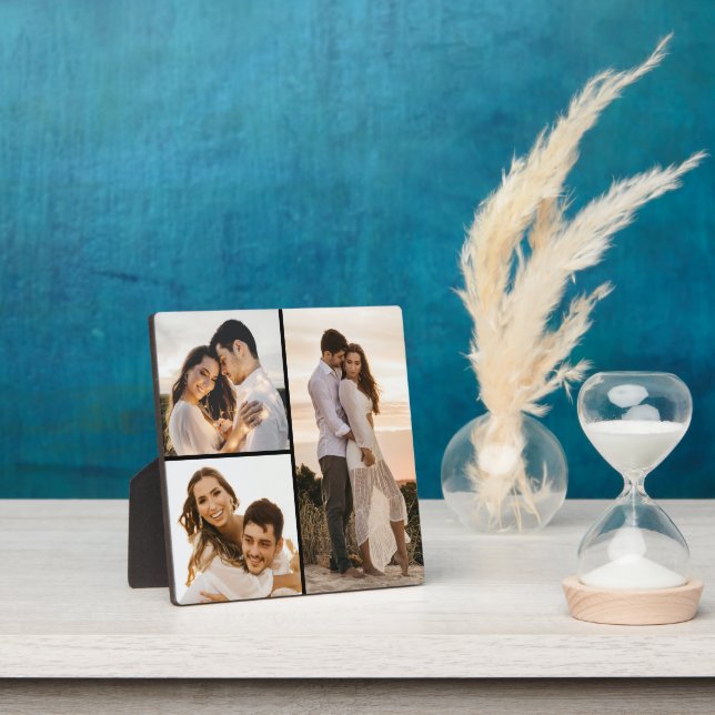 Create Your Own 3 Photo Collage Plaque (Insitu)