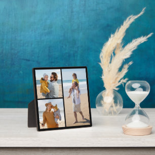 Create Your Own 3 Photo Collage Plaque