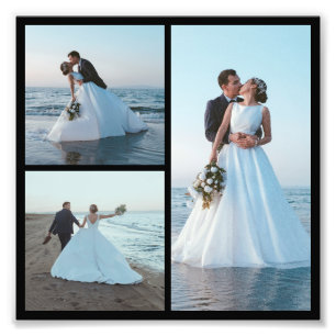 Create Your Own 3 Photo Collage Print