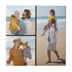 Create Your Own 3 Photo Collage Tile