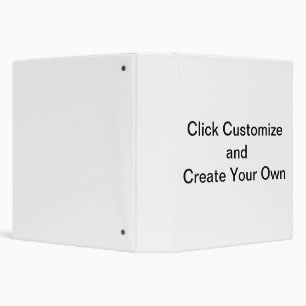 Create Your Own 3 Ring Binder