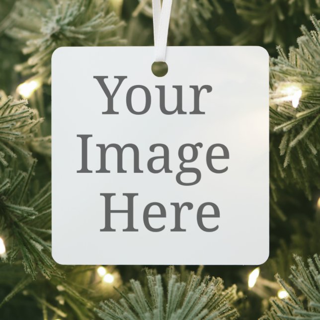 create your own 3" x 3" aluminum square ornament (Insitu)