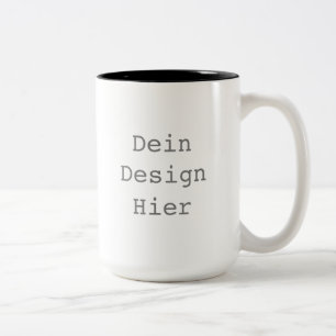 Create your own 443ml two-color cup