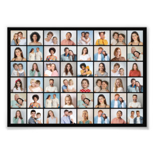 Create Your Own 48 Photo Collage Photo Enlargement Print