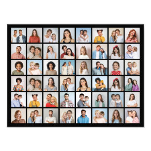 Create Your Own 48 Photo Collage Photo Enlargement Print