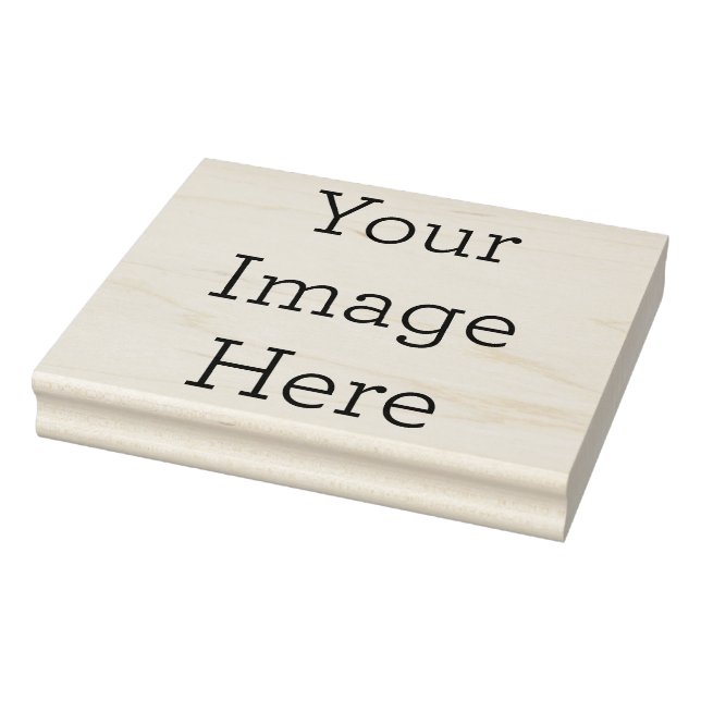 Create Your Own 4.0" x 5.0" Wood Art Stamp (Stamp)