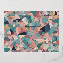 Create Your Own 4.25" x 5.6" Foil Invitation Postc