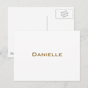 Create Your Own 4.25" x 5.6" Matte Postcard