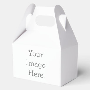 Create Your Own 4.5" x2.75" x5.5" Gable Favour Box