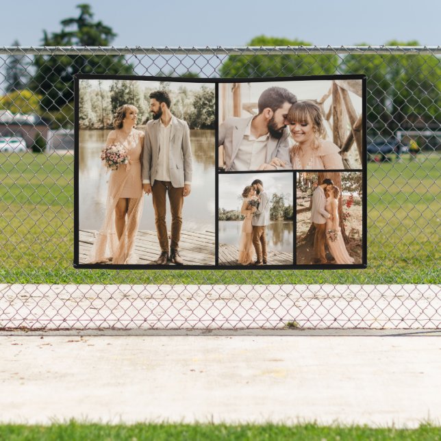 Create Your Own 4 Photo Collage Banner (Insitu)