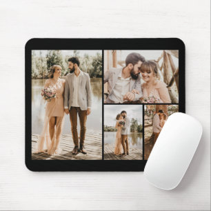 Create Your Own 4 Photo Collage Mouse Pad
