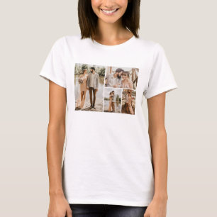 Create Your Own 4 Photo Collage T-Shirt