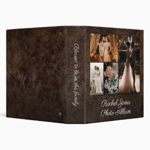 Create Your Own 4 Photo Collage Welcome Sign Binder