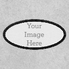 Create Your Own 4" x 2" Oval Kelley Green Iron-On