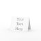 Create Your Own 4" x 5.6" Folded Thank You Card
