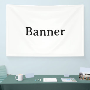 Create Your Own 4' x 6' Indoor Banner