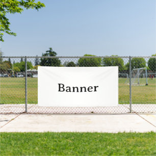 Create Your Own 4' x 8' Outdoor Banner