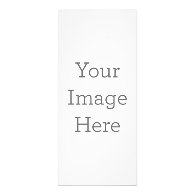 10.2 cm x 22.9 cm Rackcard (Front)