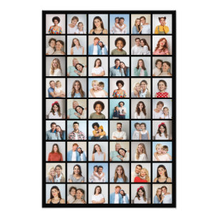 Create Your Own 54 Photo Collage Photo Enlargement