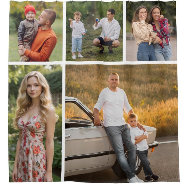 Create Your Own 5 Photo Collage (Front)