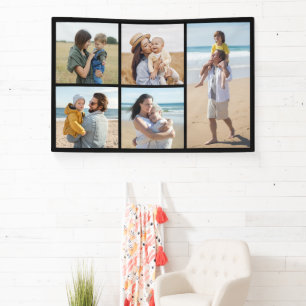 Create Your Own 5 Photo Collage Banner