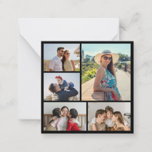 Create Your Own 5 Photo Collage Card