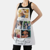 Create Your Own 5 Photo Collage Family Quote Name Apron (Insitu)