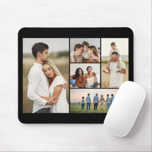 Create Your Own 5 Photo Collage Mouse Pad