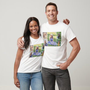 Create Your Own 5 Photo Collage T-Shirt