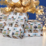 Create Your Own 5 Photo Collage Wrapping Paper<br><div class="desc">Create your own 5 Photo Collage for Christmas, Birthdays, Weddings, Anniversaries, Graduations, Father's Day, Mother's Day or any other Special Occasion, with our easy-to-use design tool. Add your favourite photos of friends, family, vacations, hobbies and pets and you'll have a stunning, one-of-a-kind photo collage. Our custom photo collage is perfect...</div>