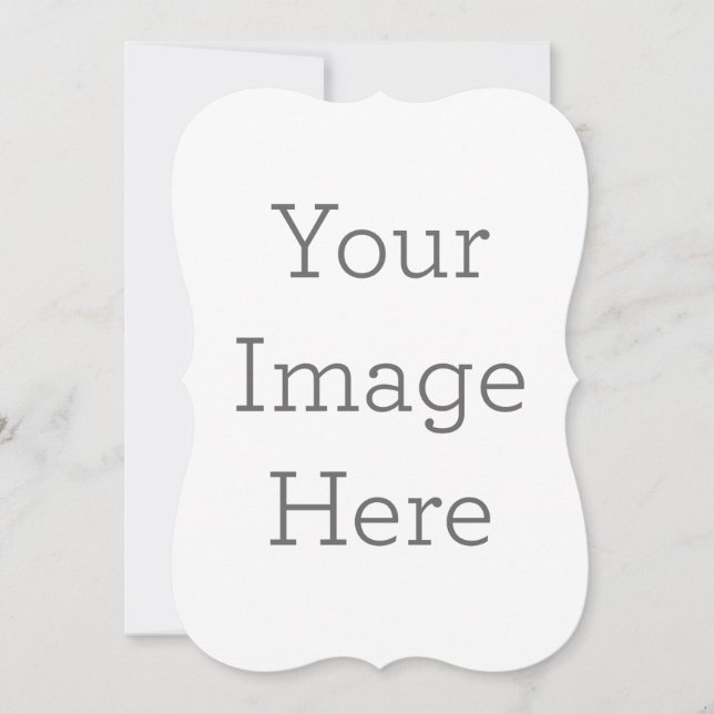 Flat Invitation, Size: 5" x 7", Paper: Signature Matte, Envelopes: White (Front)