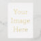 Create Your Own 5" x 7" Gold Foil Invitation