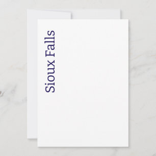 Create Your Own 5" x 7" Invitation